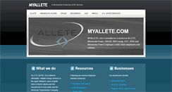 Desktop Screenshot of myallete.com